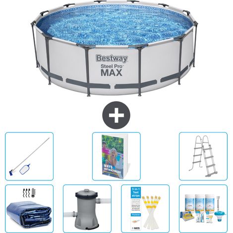 Bestway Steel Pro MAX Rund - 366x100 cm - 8-teilig S441
