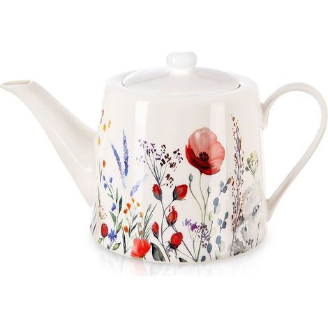 Cafetière et théière en porcelaine MAKI 1 l (1/4)