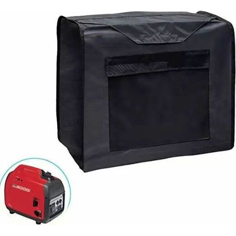 royaluxe - Couvercle de générateur Universel 522941cm Générateur Coque Polyester Oxford Housse de Protection pour Meuble et Générateur ( Noir ) (1/4)