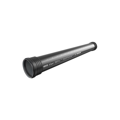 TUBO FONOISOLANTE CON DUE BICCHIERI STEM Ø 90 - cm 100