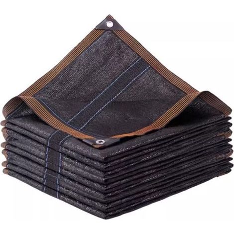 Toile Ombrage HDPE Respirant Protection Rayons 50-60% UV pour Jardin Terrasse Filet Protection Solaire Filet Protection Solaire pour Serre Grange Ou Chenil Toit Couvre (3×4m/9.84×13.12ft) (1/5)