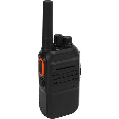 Talkie-walkie sans fil portable 3W, radio bidirectionnelle 16 canaux 400-480 MHz pour hôtels et centres commerciaux, prise européenne (1/5)