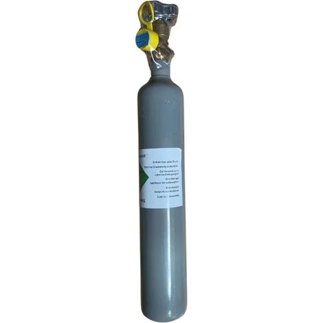 Bouteille CO2 (dioxyde de carbone, gaz carbonique), 0,5 kg, sans porte-bouteille