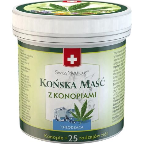 Kühlende Pferdesalbe mit Hanf 250 ml