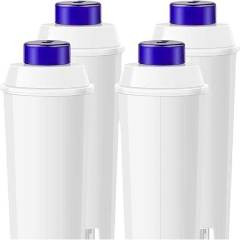 Filtres eau café charbon actif lot 4, cartouches compatibles machine café (1/5)