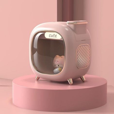 Chronus Luftbefeuchter – USB – Doppelsprühfunktion – Tragbar – Rosa (1/5)