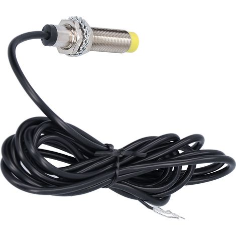 Capteur de proximité inductif M12, interrupteur de proximité 3 fils, DC 6-36V, détecteur de présence PNP NO, accessoire de détection métallique TOSD-04-500, capteur inductif industriel. (1/5)