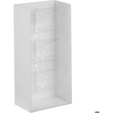 Organizador decorativo Yamazaki tower estantes ajustables 300g