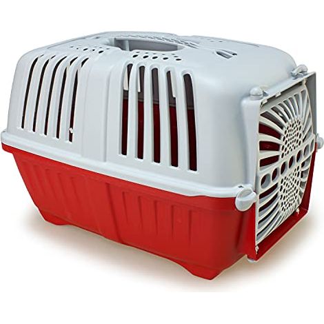 Leopet Trasportino Pratiko Porta in Plastica - Leopet Trasportino Pratiko Porta in Plastica - 48x31 cm (Colori Assortiti) (1/4)