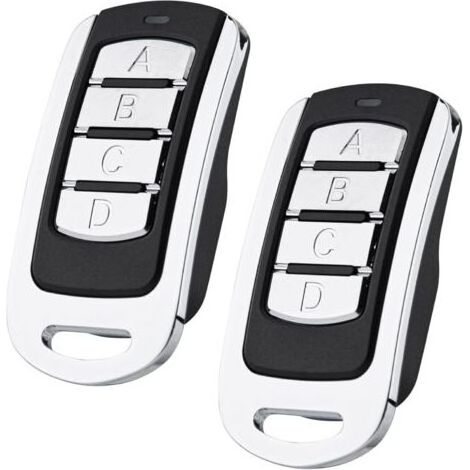 2 x émetteur manuel pour Hörmann HSM4-868 HS(M) 2/4 HSE2-868 HS4-868 Compatible avec Marantec Digital D302 D304 émetteur manuel Compatible avec Toranriebe BHS140 Bernese émetteur manuel (1/4)