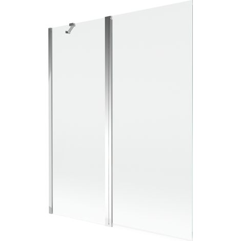 Mexen Mist paravento doccia a 2 ante 140 x 150 cm, trasparente, cromo - 8A9-140-011-01-00 (1/5)