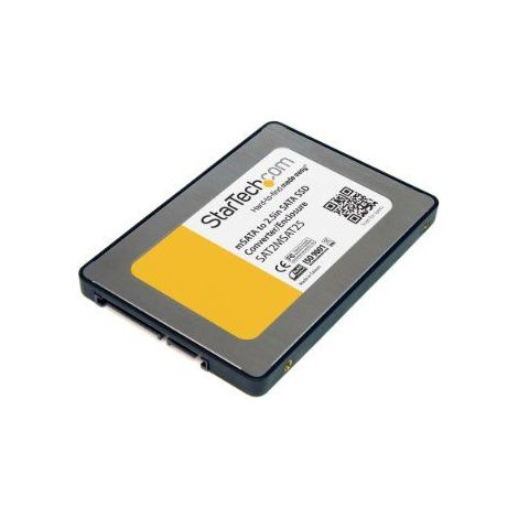 StarTech.com 2,5" SATA auf Mini SATA Adapter - externes mSATA Festplattengehäuse (1/5)
