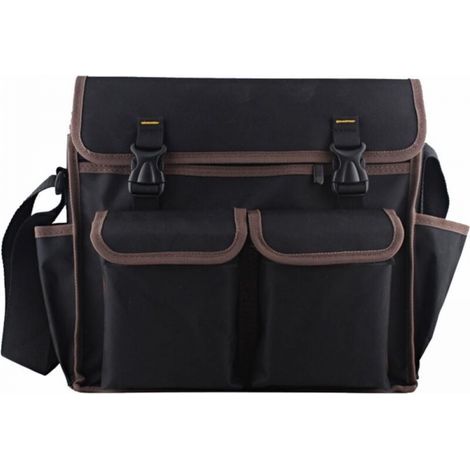 Tool Bag Organizer, Electrician Tool Bag, Heavy Duty Tool Bag, Tool Bag, Canvas Tool Bag Satchel, Waterproof Tool Bag with Adjustable Shoulder Strap (1/5)