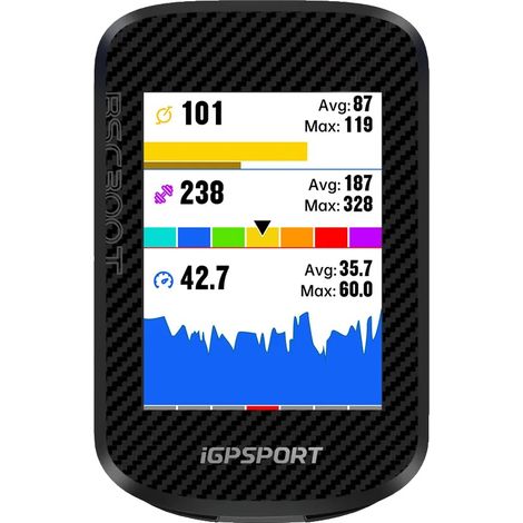 Ciclocomputador, pantalla táctil a color, batería de larga duración, BSC300T 32G (1/2)