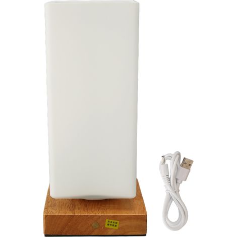 LED Bedside Ambient Light Adjustable Brightness Warm Light Decorative 1600mAh Flower Vase Table Lamp for Home Bedroom Office