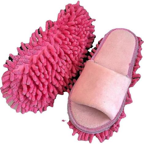 Chaussons serpillières pour sol, chaussures de pied paresseuses pour polissage et nettoyage rapide, taille 35-38 (1/5)