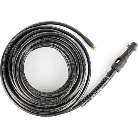 BUNTHAUS 15 m flexibler Abflussreinigerschlauch, Hochdruck-Spülbeckenreinigung, Kit mit Adapter für Karcher K1-K7 (1/4)