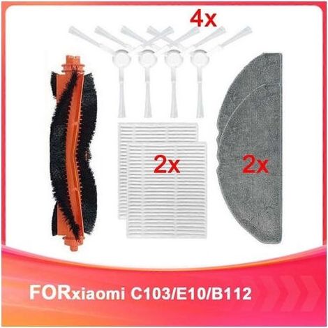 Accessoires pour robot aspirateur et laveur Xiaomi C103/E10/B112 3C (version améliorée) : brosse latérale F (1/5)