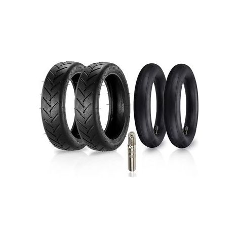 ENI Pneu et Chambre à air 8.5 Pouces, Roue 50/75-6.1, Pneu 8 1/2X2 Pour Trottinette Electrique 2 Pneu+ 2 2 pneu 2 chambre à ai ROUE (1/5)