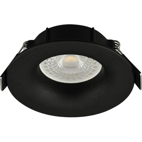 Luminaire Arlux SER-202 anneau noir 50mm design moderne (1/3)