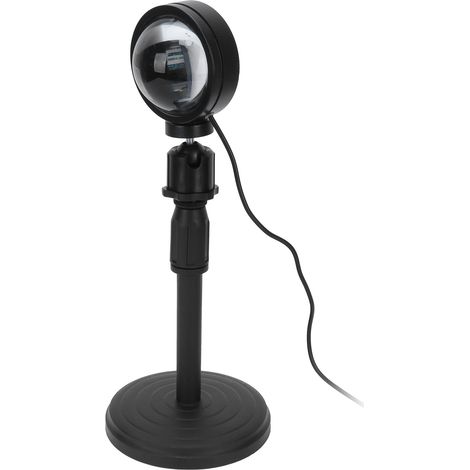 Lampe de projection LED USB effet coucher de soleil avec rotation à 180° pour l'éclairage de chambre (1/5)