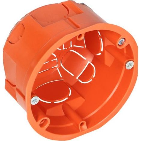 Boîte d'Encastrement pour Cloisons 60mm Profondeur - Rond - SILAMP