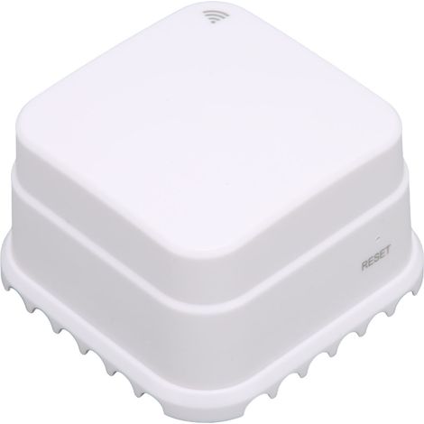 Détecteur de fuites d'eau intelligent sans fil avec alarme et application d'alerte. Alarme de fuites d'eau WiFi pour salle de bain. (1/5)