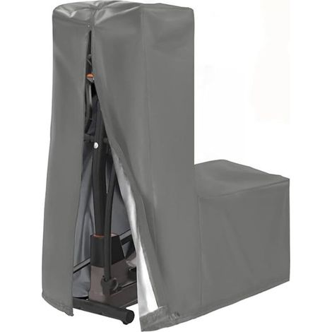 Housse de protection pour vélo elliptique - Étanche à la poussière et à l'eau (87 x 51 x 153 cm,Gris) (1/3)