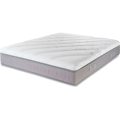 Materasso Matrimoniale 2000 Micromolle Mythos Topper Estraibile con Tessuto Cooler - Misura: 180x200 King size xxl