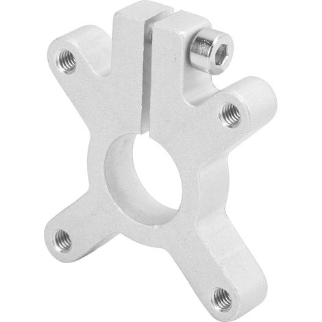 Collier de serrage rond en aluminium pour arbre - Base de fixation à vis - Accessoires de serrage 3302‑0032‑0015 (1/5)