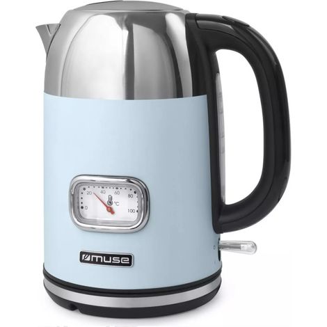 Kabelloser wasserkocher 1,7 l 2200 l blau - Muse - MS-020VB