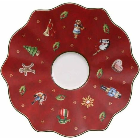 Soucoupe Moka Toy's Delight Porcelaine Premium Décor Noël Festif - Villeroy Et Boch