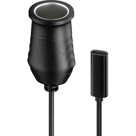 Câble d'alimentation pour prise allume-cigare 9V/12V/15V/20V 65W, chargeur USB-C pour véhicule -9V-