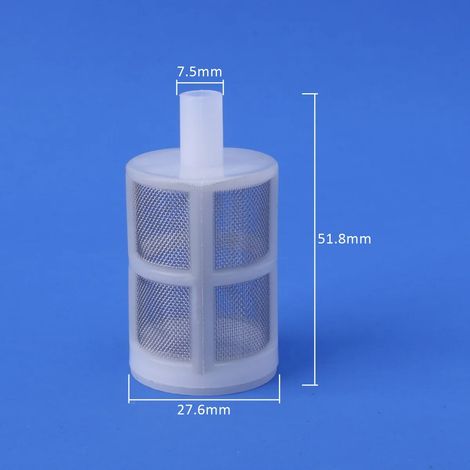 Filtre pour tuyau d'arrosage (8 mm) - Filtre pour lavage de voiture, arrosage de jardin, pompe de pulvérisation - Raccords de filtre en acier inoxydable (1/5)