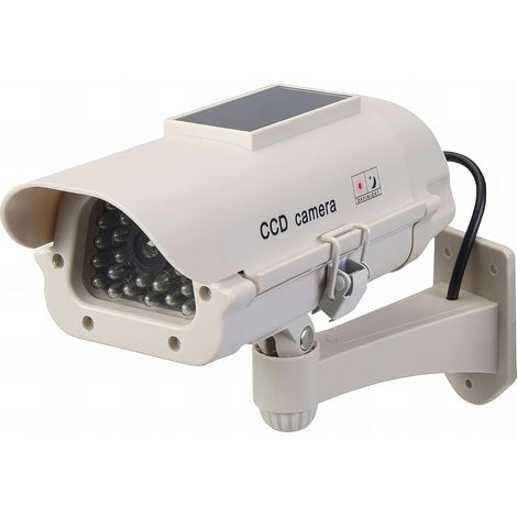 Simulation Camera Solar Simulation Camera Solar Dummy Surveillance Camera with LED (1/5)