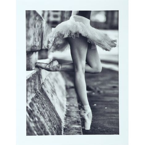 Modernes Leinwandbild, Wanddekoration für Zuhause und Büro (30x40cm, Ballettmädchen)