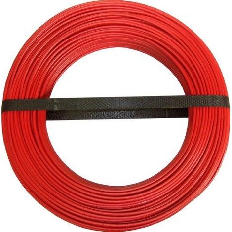 Cavo elettrico H07V-U rosso 10 metri