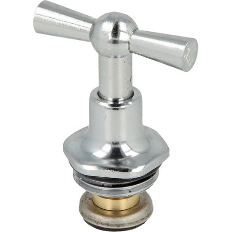 Tête à potence 3/4’’ chromée, polie