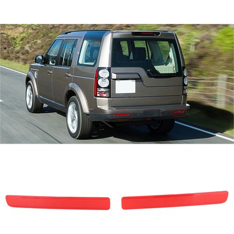 Die unteren roten Stoßstangenspiegel (ein Paar) passen für Land Rover Discovery 3, 4, XFF500020 und XFF500030. (1/5)