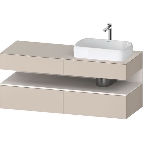 Duravit Collection One Meuble sous-vasque sur console, 2 tiroirs, (1/2)