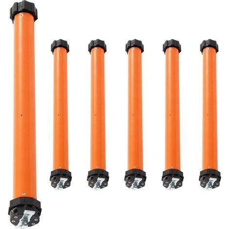 vidaXL Motores tubulares 6 unidades 50 Nm