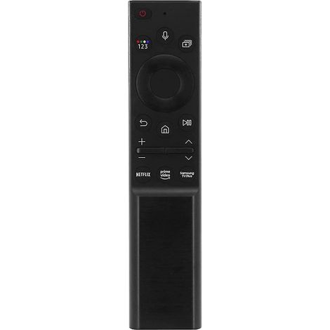 Télécommande TV BN59-01357B / BN59-01357A pour les séries QLED Q60A, Q70A et Q80A, télécommande vocale noire (1/5)
