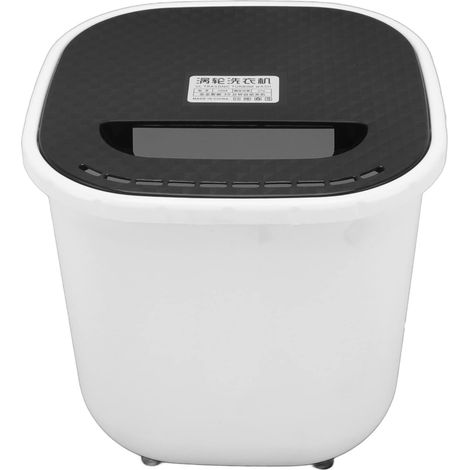 Mini Machine à Laver 6L, Machine à Laver Portable avec Alimentation USB, Mise Hors Tension Automatique, Petit Linge Compact pour Sous-Vêtements, Chaussettes, Vêtements de bébé, Voyage, Camping,