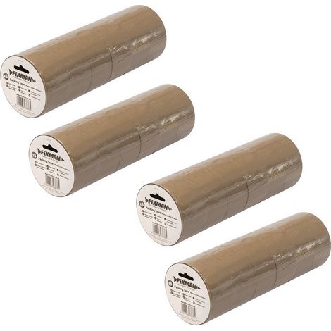 Lot 24 rouleaux ruban adhesif emballage marron 48 mm x 66 mètres polypropylene (1/2)