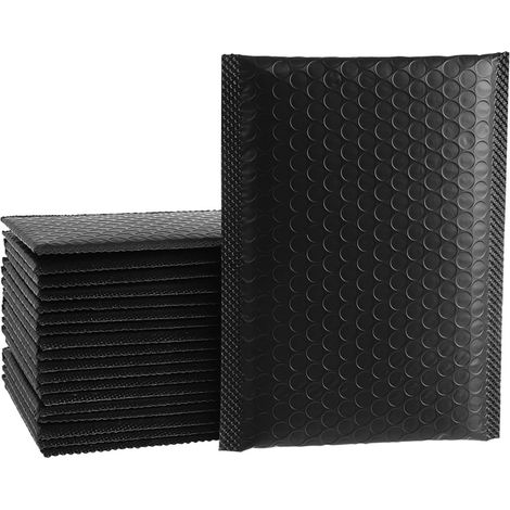 Pack of 50 Self-Sealing Shipping Packages 12 x 18 cm 4 cm Bubble Protectors Puncture Resistant Coloured Bubble Mailers for Postal Packaging (1/5)