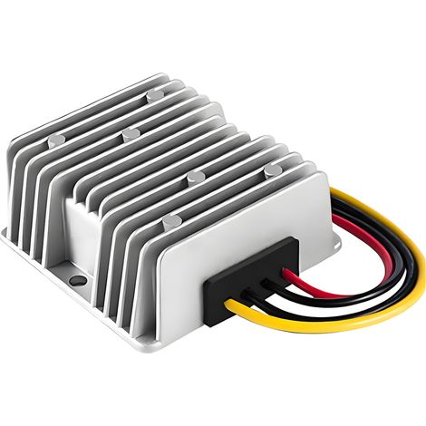 Stabilisateur De Tension Dc - 12 V 15 A - Entreé Dc 10 À 24 V Sortie Dc 12 V Stable - Pour Voiture Camion Bateau Solaire - 1 Pièce (1/5)