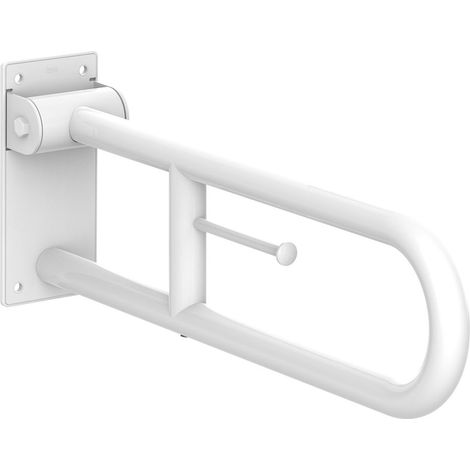 Asa de baño abatible COMFORT ACCESS - ROCA Acabado: Blanco - Medidas: 600 mm (1/2)