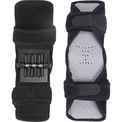 Genouillère de Compression avec Ressort pour Patella, Parfaite pour Randonnée et Squats (1/5)