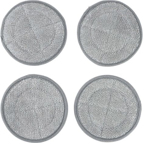 Lot de 4 lingettes de nettoyage pour balai vapeur LG A9 - Accessoires pour machine à laver les sols (1/5)