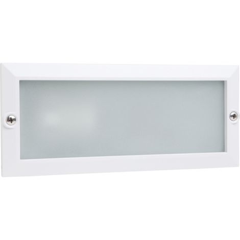 Einbauleuchte Wand Xaloc Ip44 E27 20w 95º Weiß